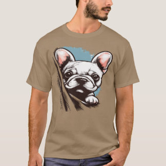 Ein niedlicher Hundefreund Retro T-Shirt