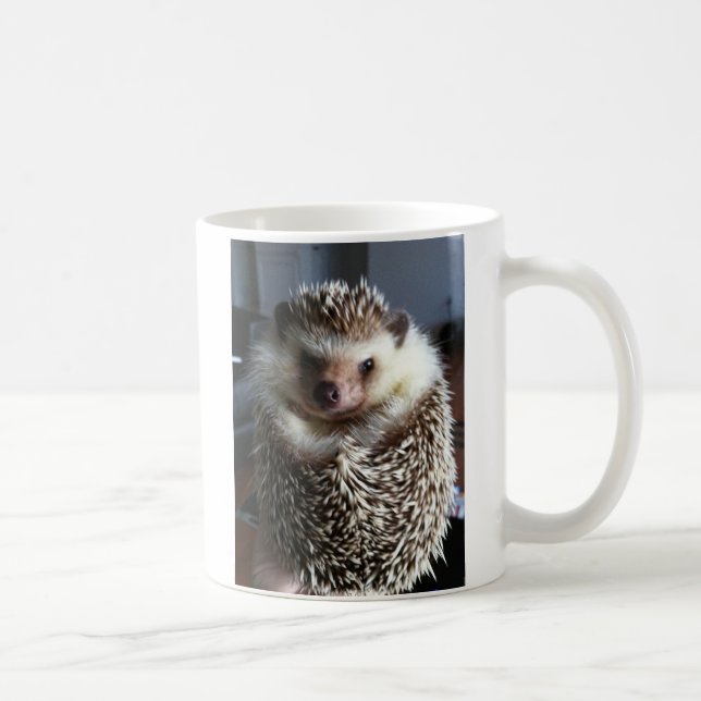 Ein niedlicher Igel Tasse (Rechts)