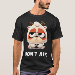 Ein Niedlicher kleiner Teddybär mit Hörnern-Sprich T-Shirt