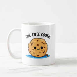 Ein Niedlicher Kochkuchen-Funny-Food-Puff Kaffeetasse
