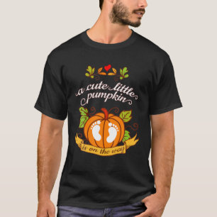 Ein Niedlicher Kürbisweibchen Halloween gibt Ideen T-Shirt