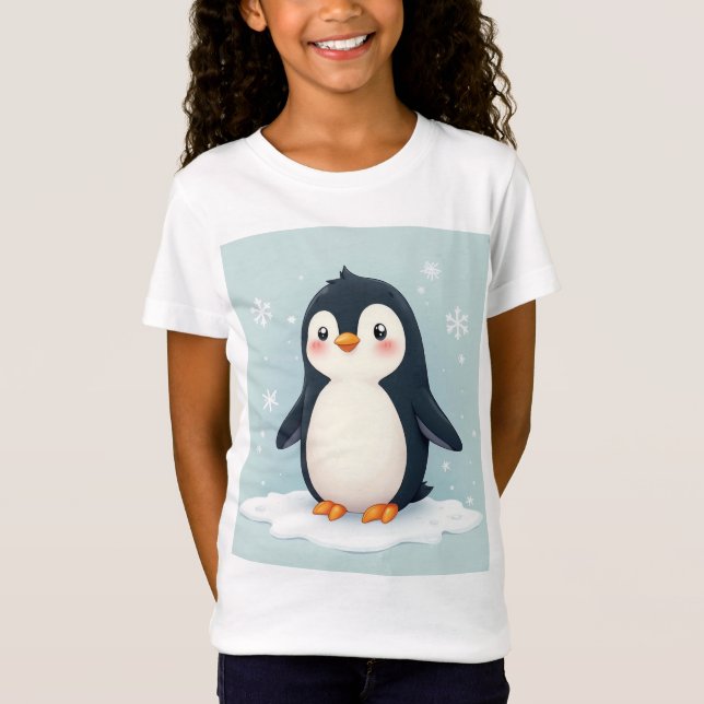ein niedlicher Pinguin T-Shirt (Vorderseite)