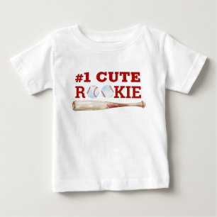 Ein Niedlicher Rookie Baseball Baby T - Shirt