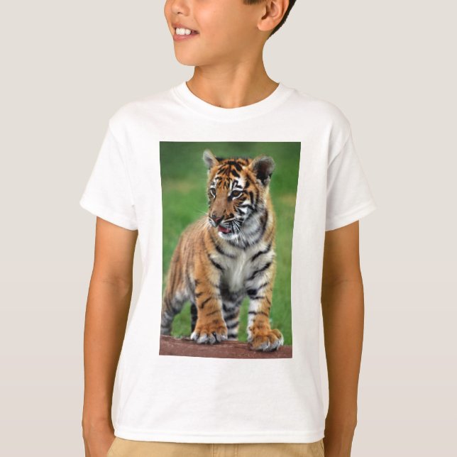 Ein niedlicher Tiger T-Shirt (Vorderseite)