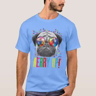 Ein Niedlicher und Cooler Weihnachtshund und Weihn T-Shirt