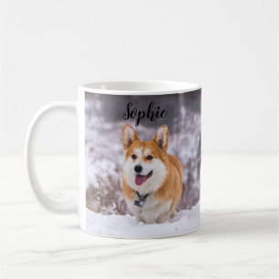 Ein Niedlicher walisischer Pembroke Corgi Frolckin Kaffeetasse