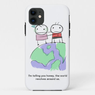 Ein niedliches Erde-liebendes Gekritzel durch Case-Mate iPhone Hülle