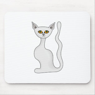 Ein Niedliches Kätzchen mit süßen Augen Mousepad