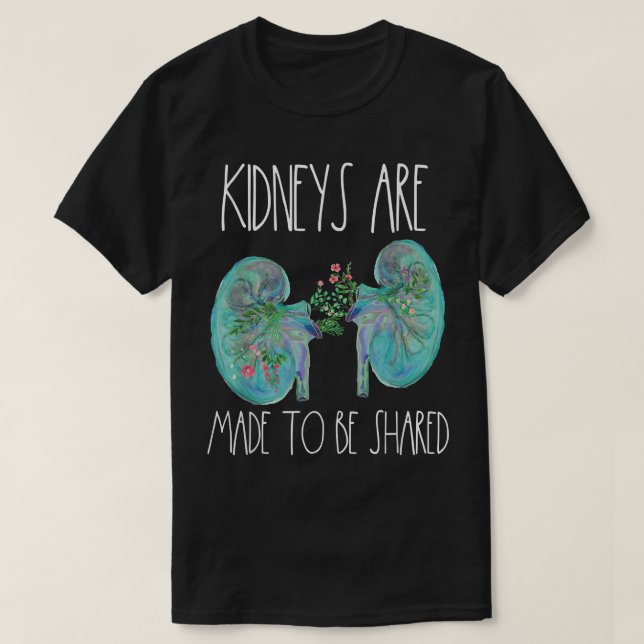 Ein Nierentransplantat Spender Nephrologie Kranken T-Shirt (Design vorne)
