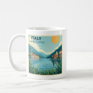 Ein nostalgischer klassischer Reiseplakat – Italie Kaffeetasse