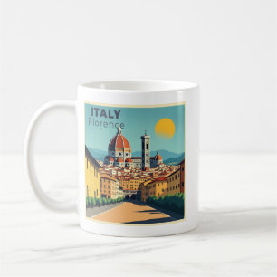 Ein nostalgisches klassisches Reiseplakat – Italie Kaffeetasse