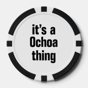ein ochoa-Ding Pokerchips