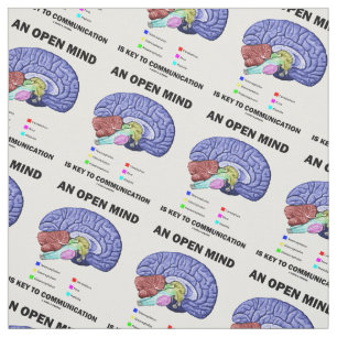 Ein offener Verstand ist zum Kommunikations-Gehirn Stoff