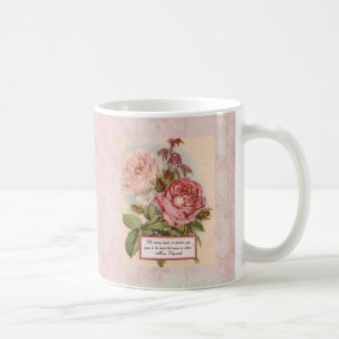 Ein offenes Herz haben: Viktorianischer rosa Tasse