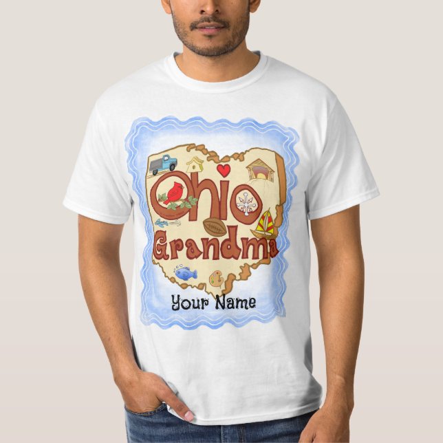 Ein Ohio Oma T - Shirt (Vorderseite)