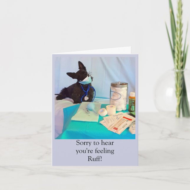 Ein Ohr beim Hören Karte (Vorderseite)