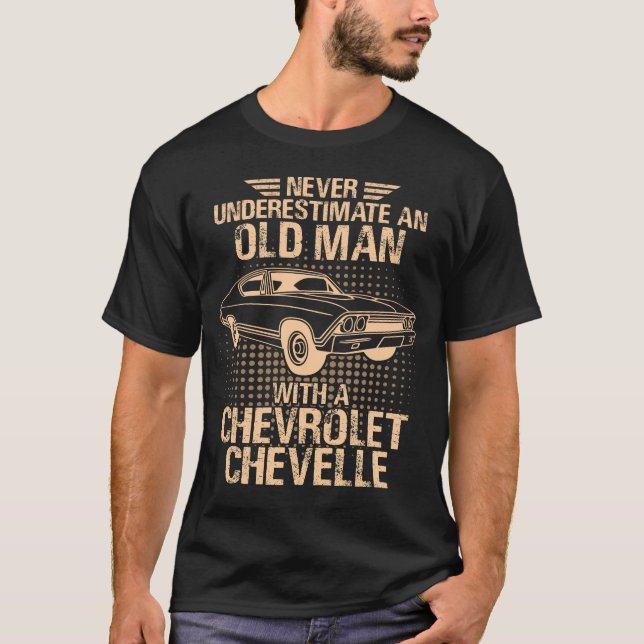 Ein Oldtimer Chevrolet Chevelle 1968 T-Shirt (Vorderseite)