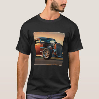 ein Oldtimer mit Warmwedel T-Shirt