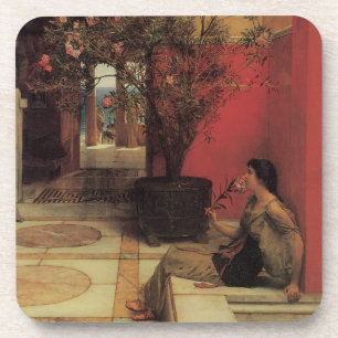 Ein Oleander von Alma Tadema, Vintage Flowers Getränkeuntersetzer