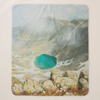 Ein Ölgemälde auf Leinwand des höchsten Gipfels in Sherpadecke