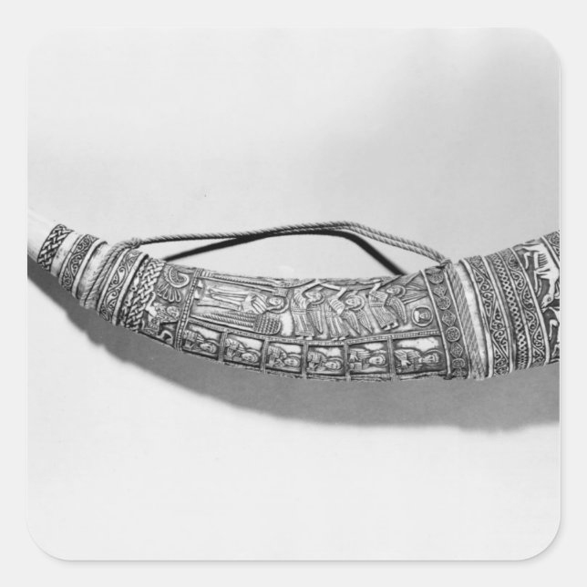 Ein oliphant quadratischer aufkleber (Vorderseite)