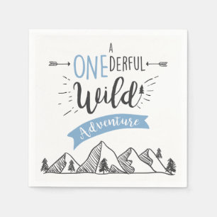 Ein Onederful wilder Serviette