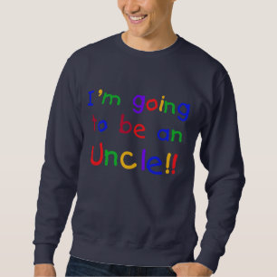 Ein Onkel-Primärfarben-Text Sweatshirt