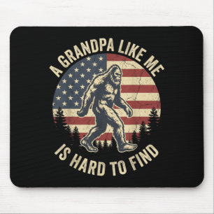 Ein Opa wie er ist schwer zu finden Bigfoot Dad Vä Mousepad