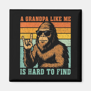 Ein Opa wie er ist schwer zu finden Bigfoot Vater Magnet