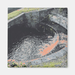 Ein Orange Pool in Welshpool Magnet