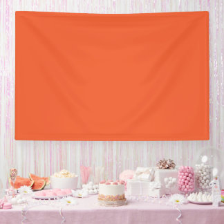 ein orangefarbener Hintergrund Banner