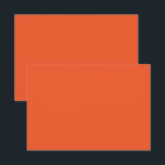 ein orangefarbener Hintergrund Dankeskarte<br><div class="desc">Das Design ist ein großes, helles orangefarbenes Quadrat mit einer einheitlichen Farbe und einer glatten Textur. Die orangefarbene Farbe des Platzes sorgt für eine lebhafte und warme Atmosphäre.</div>