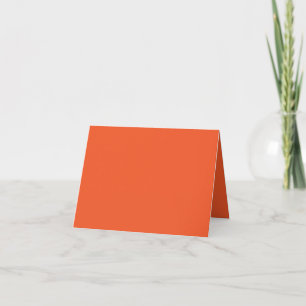 ein orangefarbener Hintergrund mit schwarzer Grenz Dankeskarte