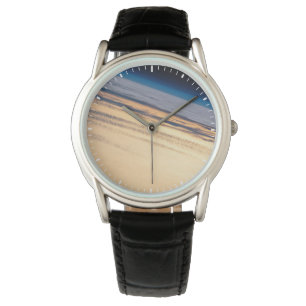 Ein Orbital Sunset von der Küste von Baja Kaliforn Armbanduhr