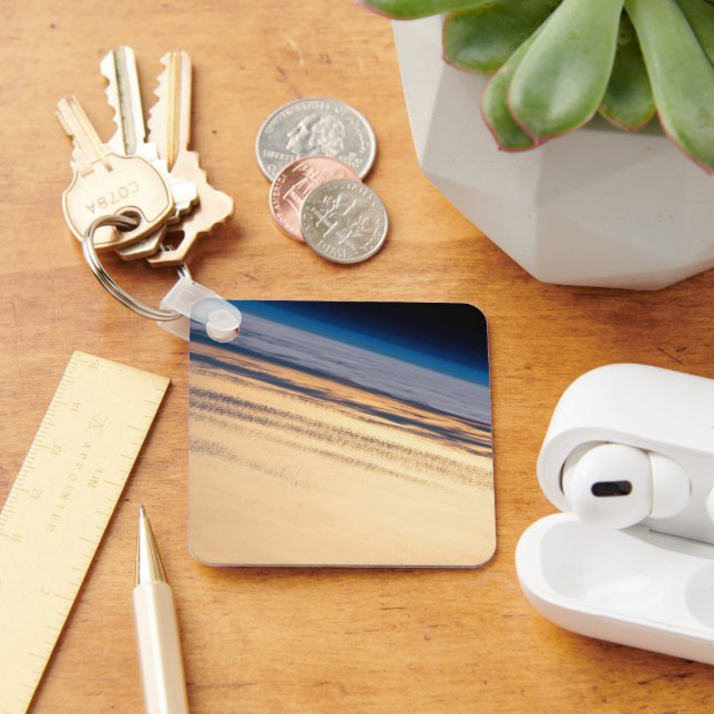 Ein Orbital Sunset von der Küste von Baja Kaliforn Schlüsselanhänger (Schreibtisch)