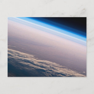 Ein orbitaler Sonnenuntergang vor der Küste von Ca Postkarte