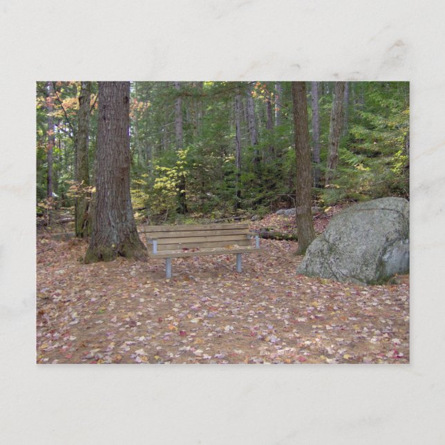 Ein Ort, an den man an die Postkarte denken kann (Vorderseite)