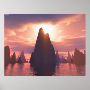 Ein Ort der Gipfel Poster