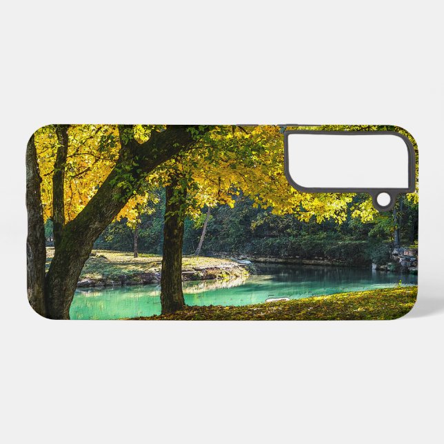 Ein Ort unter dem Schattenbaum Samsung-Fall Samsung Galaxy Hülle (Rückseite (Horizontal))