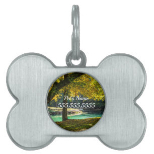 Ein Ort unter dem Shade Tree Pet ID-Tag Tiermarke