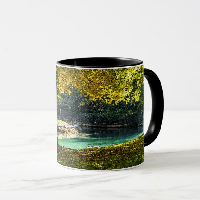 Ein Ort unter der Schattenbaum-Tasse Tasse (VorderseiteRechts)