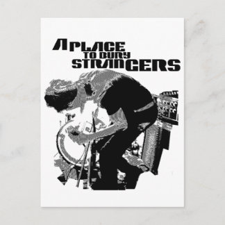 Ein Ort zum Bury Strangers Poster Postkarte