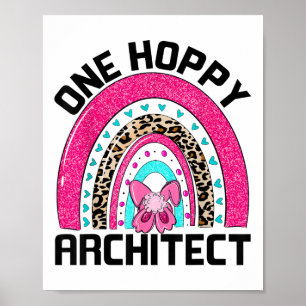 Ein Osterfest für Architekten Ostern 20 Poster