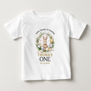 Ein Osterhasen macht einen 1. Geburtstag Baby T-shirt