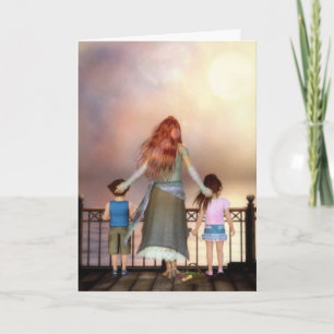 Ein Ozean der Liebe Grußkarte/Anmerkung Karte (Tex