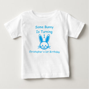 Ein paar Bunny macht einen Geburtstag Baby T - Shi T-shirt