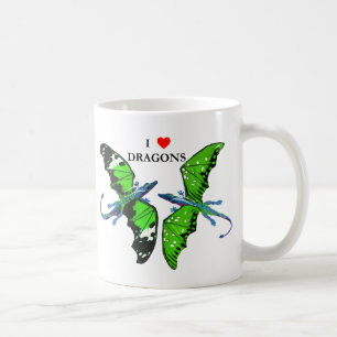 Ein Paar Drachen Tasse