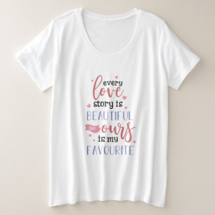 Ein paar Geschenke für unsere Liebe ist mein Liebl Große Größe T-Shirt