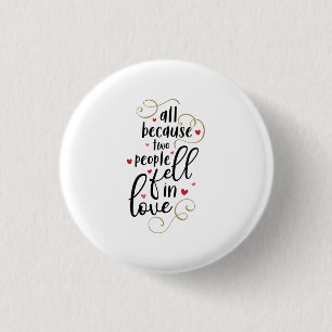 Ein paar Geschenke, weil zwei Menschen in der Lieb Button