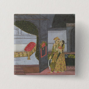 Ein Paar, Illustration vom 'Malavi Ragini Button